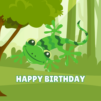 Reptile Snake Theme Birthday Cake Toppers Edible matching Invitations Stickers Balloon Party Pack