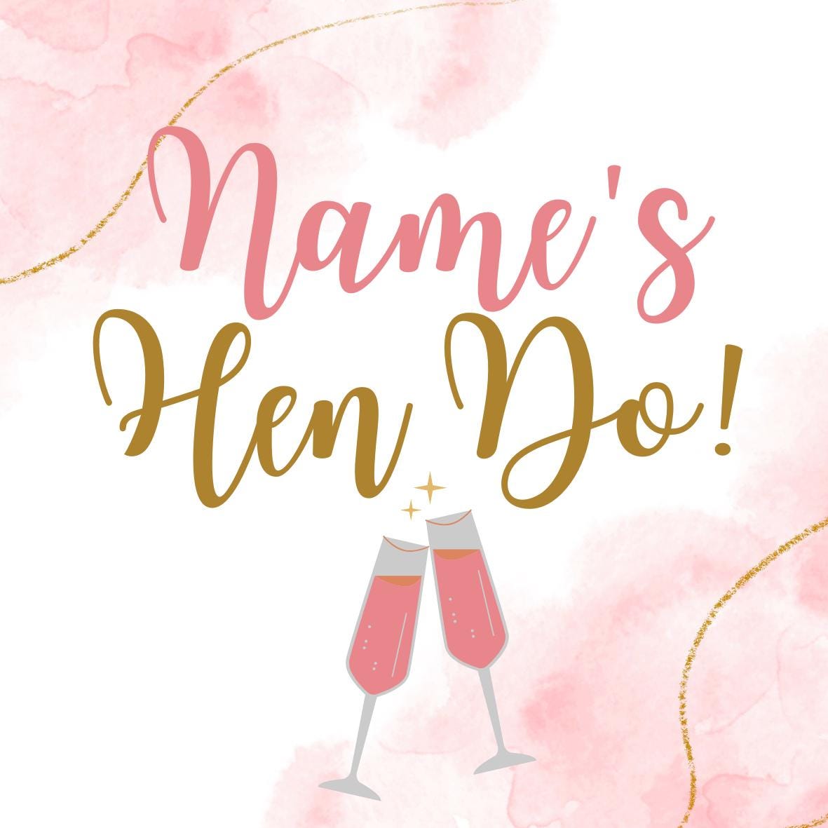Bride To Be Hen Do Party Cake Toppers Matching Stickers and Foil Balloon