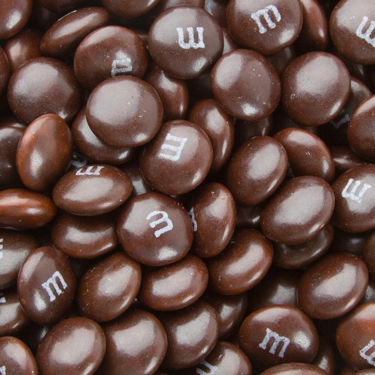 Brown only M&Ms Chocolate 500g - idea cake craft decoration