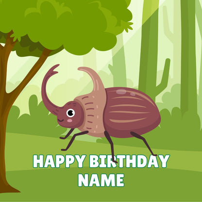 Bug Insect Theme Birthday Cake Toppers Edible matching Invitations Stickers Balloon Party Pack