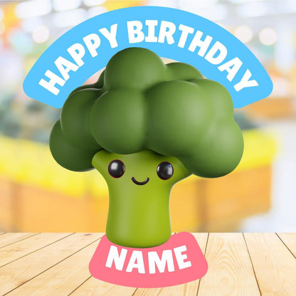 Cute Food Theme Birthday Cake Toppers Edible matching Invitations Stickers Balloon Party Pack