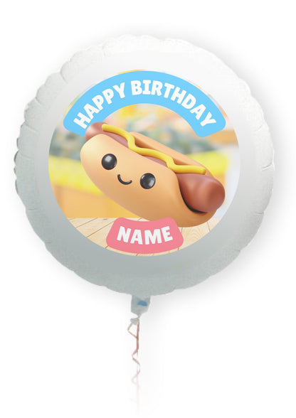 Cute Food Theme Birthday Cake Toppers Edible matching Invitations Stickers Balloon Party Pack