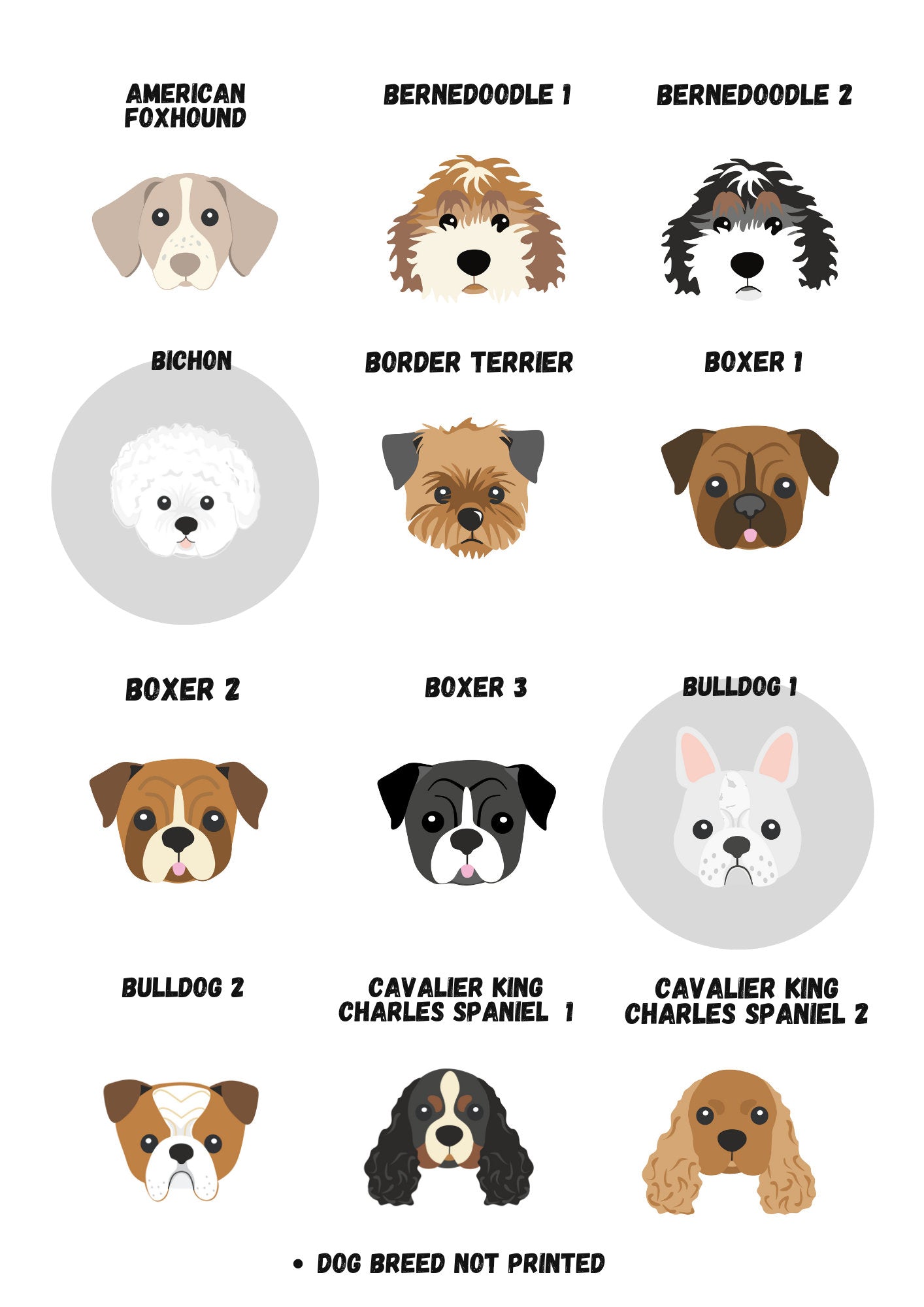 Dog Theme Trebor Softmints - personalised mints with your choice of dog breed, photo, image and text, Perfect gift for dog or puppy lovers