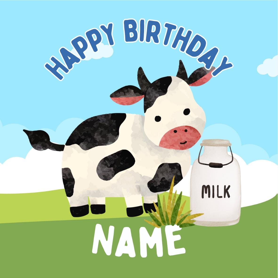 Farmyard Theme Birthday Cake Toppers Edible Circles matching Invitations Stickers Balloon Party Pack
