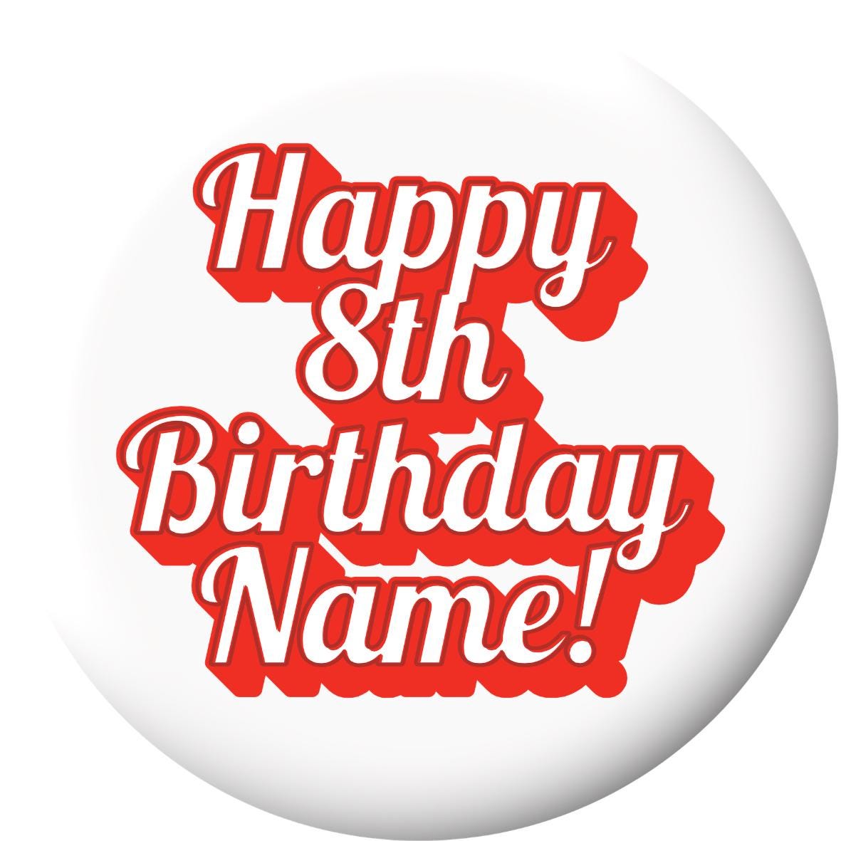 Happy Birthday Text Cake Toppers Edible Images on Icing or Wafer Stickers Balloon
