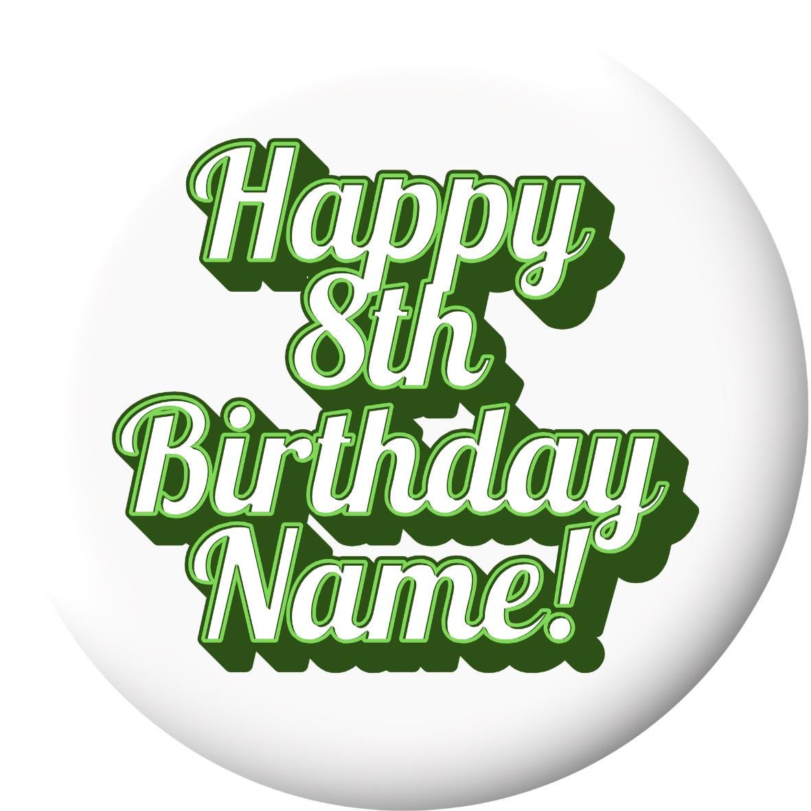 Happy Birthday Text Cake Toppers Edible Images on Icing or Wafer Stickers Balloon