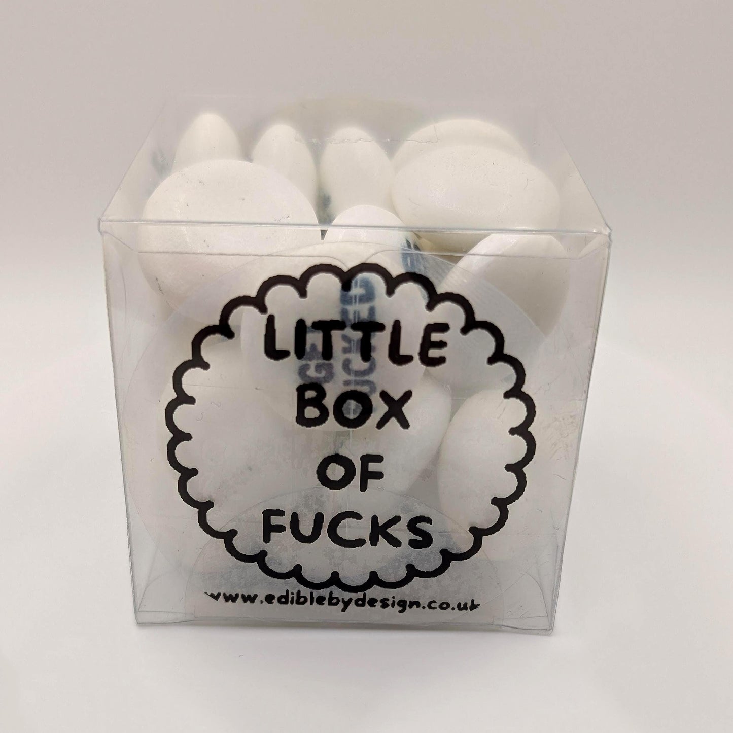 MATURE Little Box of Fucks Trebor Softmints Perfect Funny Rude Gift with lots of different fucks and a no fucks sticker inside when empty