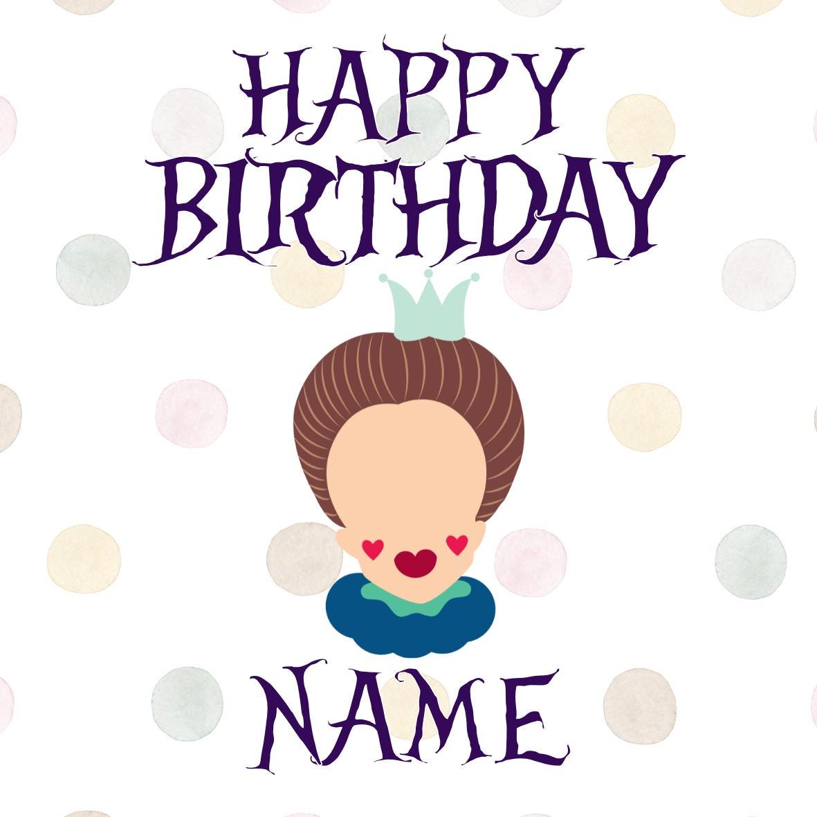 Personalised Alice in Wonderland Birthday Cake Toppers matching Invitations, Stickers, Foil Balloon, Party Pack