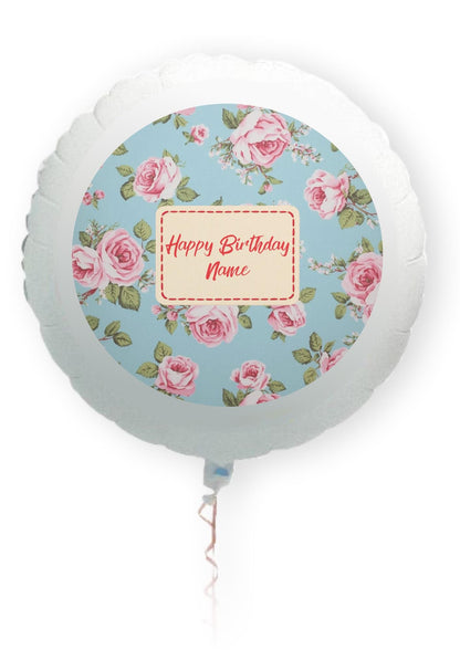 Personalised Cath Kidston Inspired Cake Toppers: Edible Icing or Wafer, Stickers, Invites, Balloon and Party Pack
