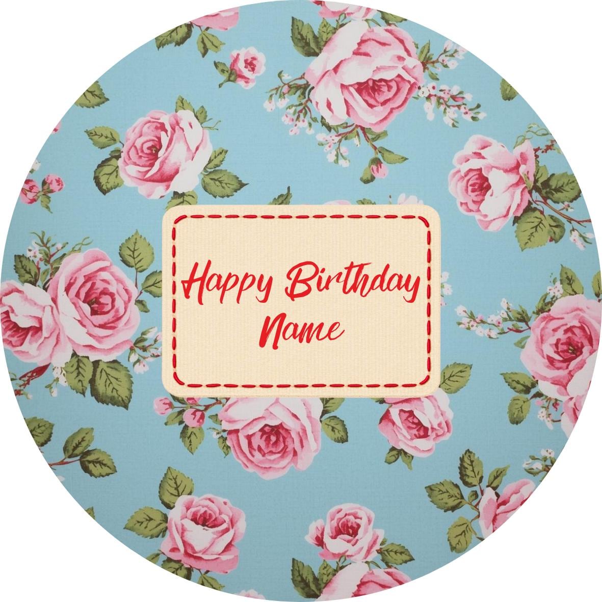 Personalised Cath Kidston Inspired Cake Toppers: Edible Icing or Wafer, Stickers, Invites, Balloon and Party Pack