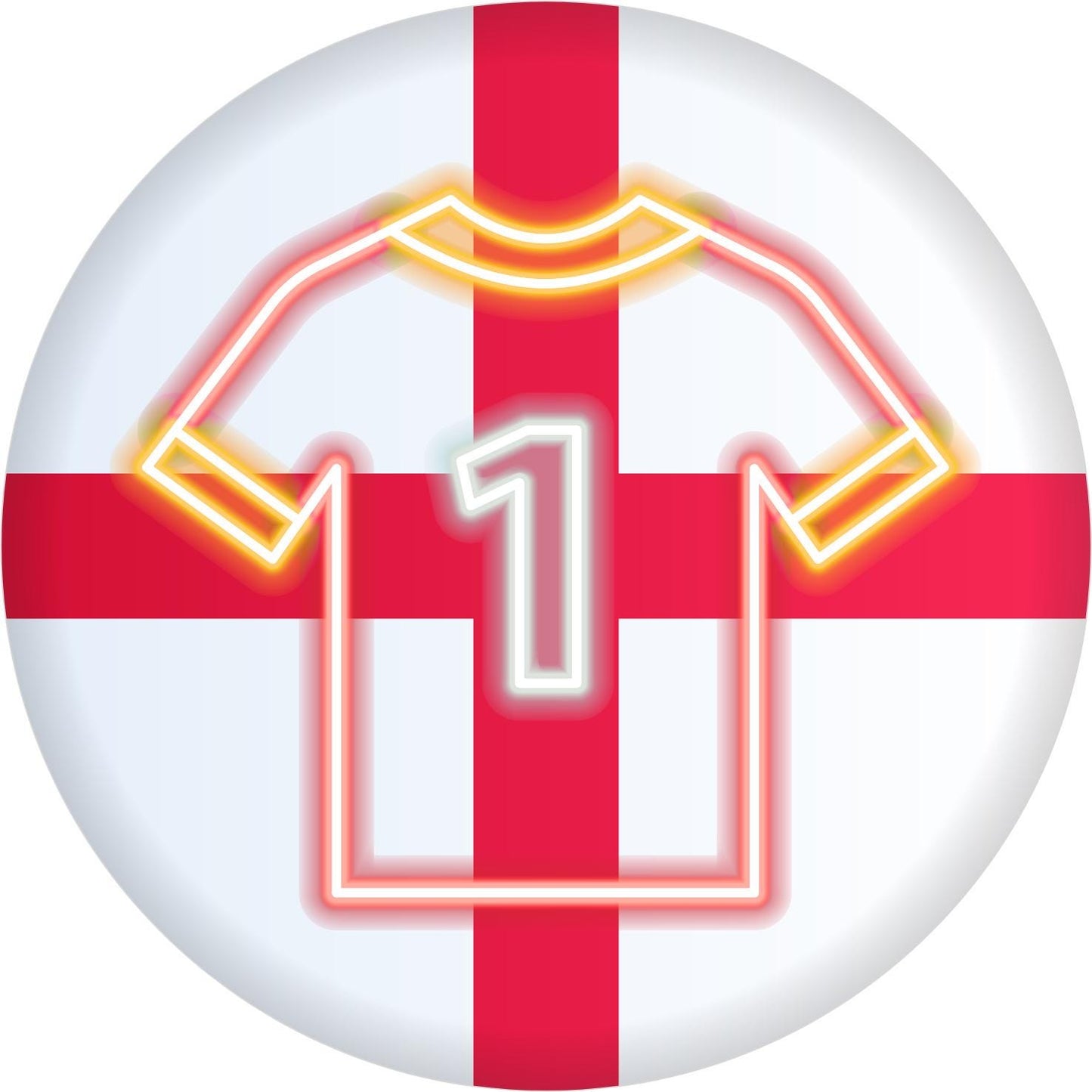 Personalised England/Wales/Scotland Football Cake Toppers: Edible Cake Decorations in Icing or Wafer