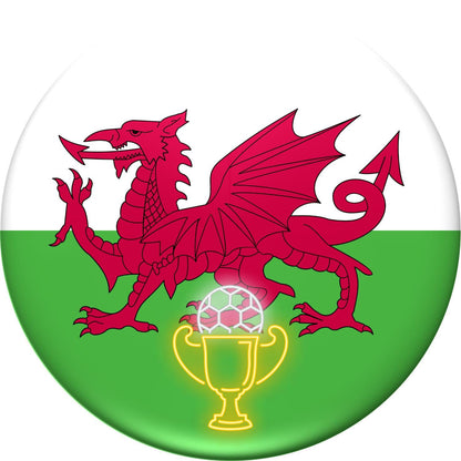 Personalised England/Wales/Scotland Football Cake Toppers: Edible Cake Decorations in Icing or Wafer