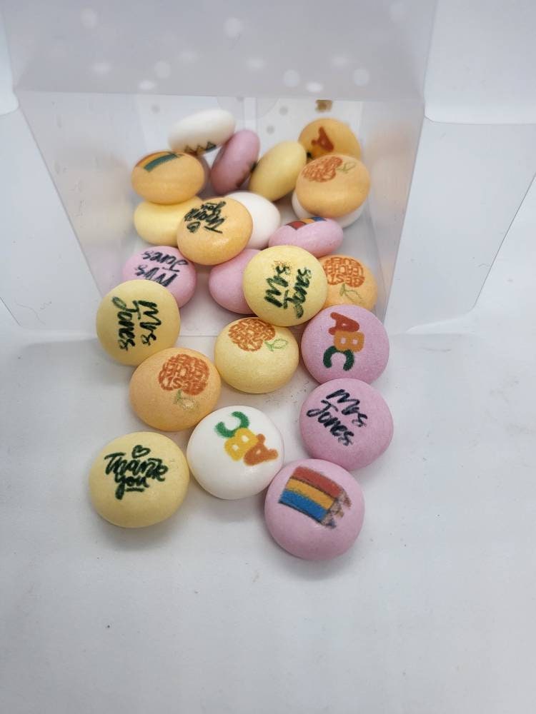 Personalised Fruit Mentos: Edible Images Printed on Sweets Ideal Birthday Gift