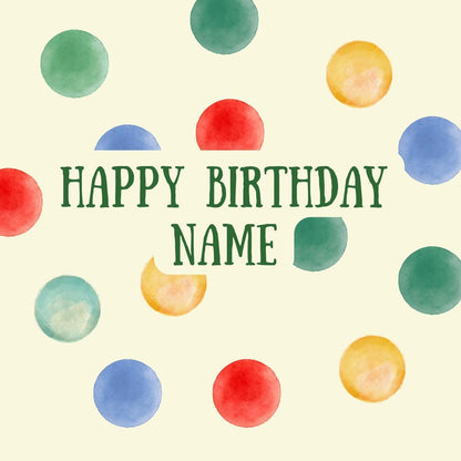 Personalised Inspired by Emma Bridgewater Cake Toppers: Edible Icing or Wafer, Stickers, Invites, Balloon and Party Pack