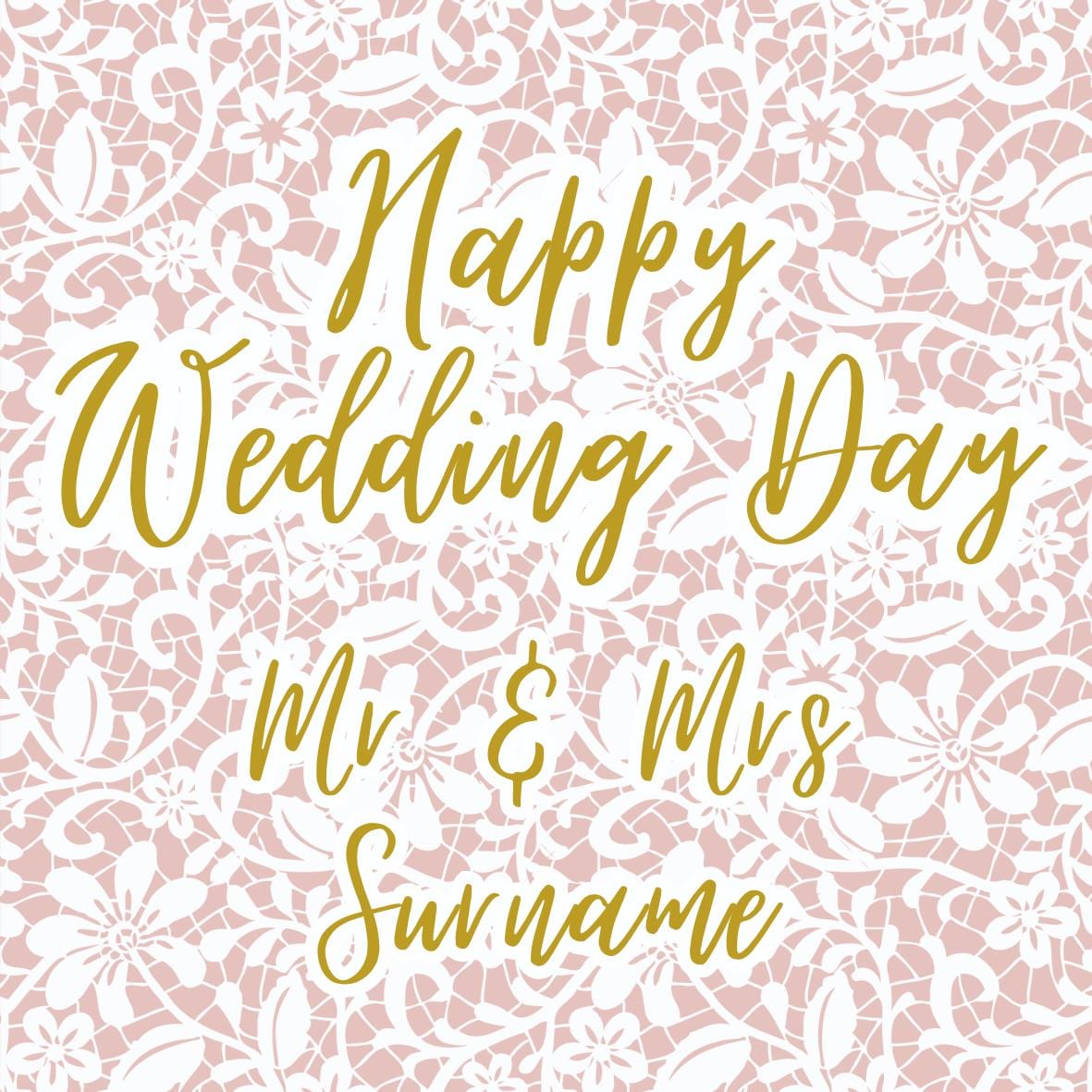 Personalised Mr & Mrs Wedding Cake Toppers Place settings: Edible Icing or Wafer