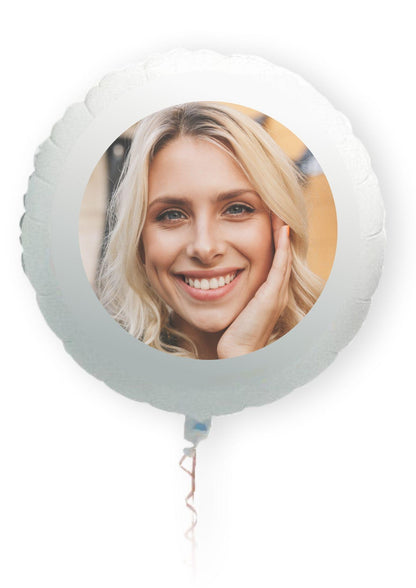 6 Personalised Polaroid Photo Stand Up Cupcake Toppers: Edible Wafer Card
