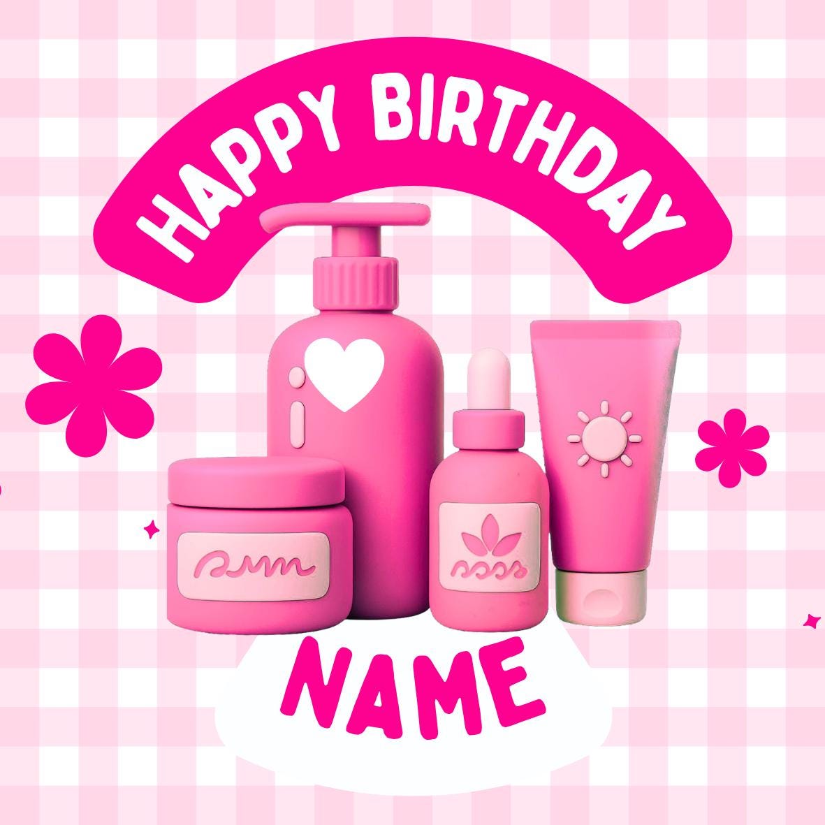 Pink Girl Theme Cupcake Toppers: Edible Icing or Wafer matching Invitations Stickers Balloon Party Pack