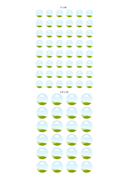 QR Code Cake Toppers: Edible Image Circles for Corporate Events on Icing or Wafer