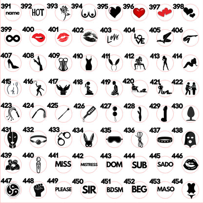 Sexy BDSM Valentines Chocolate M&Ms - Personalised with your choice of image, photo and text - Perfect Sexy Fun Gift for your partner